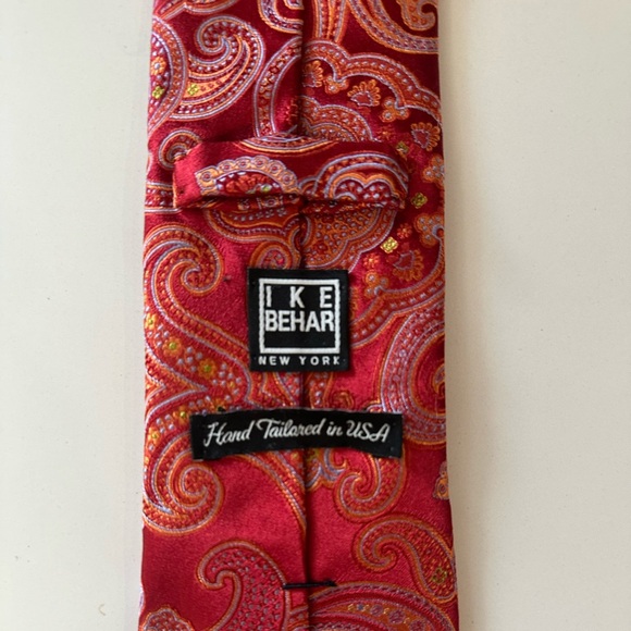 Ted Baker and Ike Behar neckties pinwheels and paisley. - Picture 3 of 8